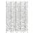 Eisl perdea de duș tip mozaic, gri, 200x180x0,2 cm, 5 image