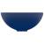 Chiuvetă baie lux albastru închis mat 32,5x14cm ceramică rotund, 4 image
