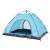 Cort de camping pentru 4 persoane, setare rapidă, albastru, 5 image