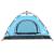Cort de camping pentru 4 persoane, setare rapidă, albastru, 6 image