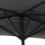 Umbrelă de balcon tijă aluminiu negru 270x144x222cm semicerc, 6 image
