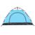Cort de camping pentru 2 persoane, setare rapidă, albastru, 9 image