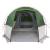 Cort de camping tunel pentru 4 persoane, verde, impermeabil, 6 image