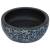 Lavoar de blat, negru și albastru, rotund, Φ41x14 cm, ceramică, 3 image