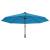 Umbrelă de soare montate pe perete cu led-uri sea blue, 290 cm, 6 image