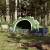 Cort de camping pentru 2 persoane, setare rapidă, verde, 3 image