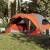 Cort de camping pentru 6 persoane, gri/portocaliu, impermeabil, 3 image