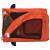 Remorcă de bicicletă animale portocaliu/gri, textil oxford/fier, 9 image