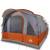 Cort de camping tunel 3 persoane, gri/portocaliu, impermeabil, 4 image