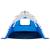 Cort camping 3 persoane albastru azur impermeabil setare rapidă, 7 image
