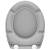 SchÜtte scaun de toaletă cu închidere silențioasă grey, duroplast, 5 image