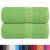 Prosoape de săpun 2 buc verde măr 30x30 cm 360 g/m² 100% bumbac, 2 image