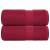 Prosoape de săpun 2 buc bordeaux 30x30 cm 360 g/m² 100% bumbac