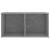 Comode tv, 4 buc., gri beton,72x35x36,5 cm, pal, 5 image