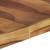 Masă de sufragerie, 140x140x75 cm, lemn masiv, finisaj sheesham, 5 image
