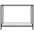 Masă consolă, alb, 100 x 35 x 75 cm, sticlă securizată, 2 image