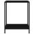 Masă consolă, negru, 60 x 35 x 75 cm, sticlă securizată, 2 image