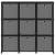 Raft 9 cuburi cu cutii, negru, 103x30x107,5 cm, material textil, 3 image