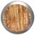 Măsuță de cafea, gri, 68x68x30 cm, lemn masiv reciclat, 3 image