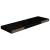 Raft perete suspendat, negru extralucios, 80x23,5x3,8 cm, mdf, 6 image