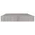 Rafturi de perete suspendate, 4 buc., gri beton, 50x23x3,8 cm, mdf, 6 image