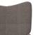 Scaun de relaxare, gri taupe, 62x68,5x96 cm, material textil, 5 image