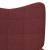 Scaun de relaxare, roșu vin, 62x68,5x96 cm, material textil, 5 image