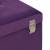 Bancă cu un compartiment de depozitare, violet, 80 cm, catifea, 6 image