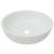 Chiuvetă de baie din ceramică, rotundă, 42 x 12 cm, alb, 2 image