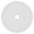 Chiuvetă baie lux, alb mat, 32,5x14 cm, ceramică, rotund, 3 image