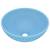 Chiuvetă baie lux albastru mat 32,5x14 cm ceramică rotund, 2 image