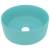 Chiuvetă baie lux verde deschis mat 40x15 cm ceramică rotund, 2 image