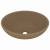 Chiuvetă de lux, crem mat, 40 x 33 cm, ceramică, formă ovală, 2 image