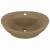 Chiuvetă lux cu preaplin, crem mat, 58,5x39 cm ceramică, oval, 2 image
