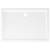 Cădiță de duș dreptunghiulară din abs, alb, 70x100 cm, 5 image
