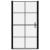 Ușă de duș, negru, 100 x 178 cm, sticlă securizată, 3 image