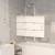 Cabină de duș pliabilă, alb, 100x140 cm, esg