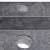 Chiuvetă, negru, 58x39x10 cm, marmură, 7 image