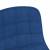 Scaune de masă pivotante, 2 buc., albastru, textil, 9 image