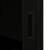 Dulap cu ușă glisantă, negru, 90x40x90 cm, oțel, 8 image