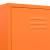 Șifonier, portocaliu, 90x50x180 cm oțel, 8 image