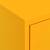 Dulap de depozitare, galben muștar, 80x35x101,5 cm, oțel, 2 image