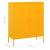 Dulap de depozitare, galben muștar, 80x35x101,5 cm, oțel, 9 image