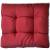 Pernă de scaun tapițată, 60x60x10 cm, roșu vin, 2 image