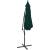 Umbrelă de soare suspendată, 3 m, verde, 4 image