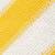 Prelată pentru balcon hdpe 75x600 cm galben și alb, 2 image