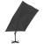 Umbrelă suspendată cu stâlp din aluminiu antracit 300x300 cm, 4 image