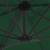 Umbrelă suspendată cu stâlp din oțel, verde, 250 x 250 cm, 2 image