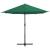 Umbrelă de soare de exterior, stâlp aluminiu, verde, 460x270 cm, 4 image