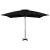 Umbrelă suspendată cu stâlp din aluminiu, negru, 250x250 cm, 3 image